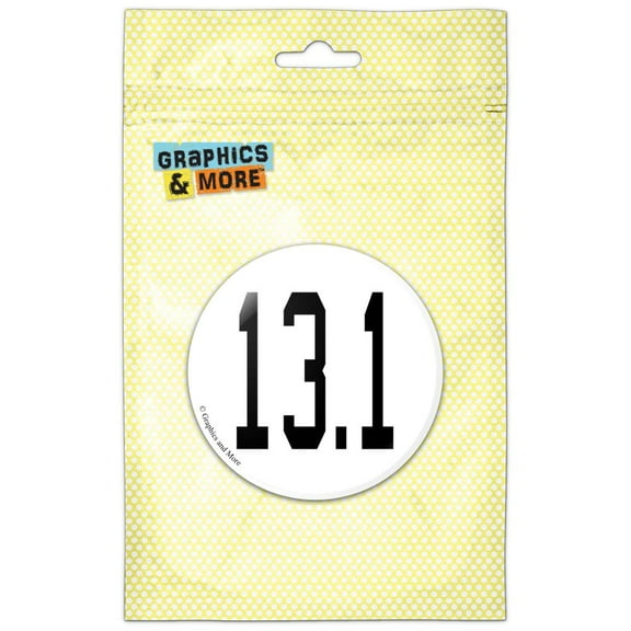 13.1 half marathon running jogging Refrigerator Button Magnet