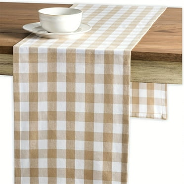 13*102inch Table Runner Festival Decoration Luxury Lattice 1Pcs Highend Table Runner