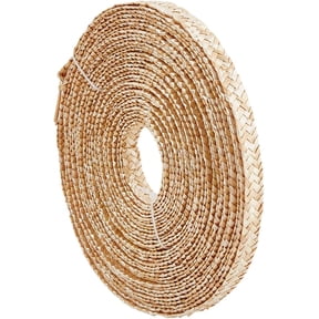 13.12 Yards Wheat Straw Ribbon Hat Making 0.75 Inch Wide Jute Straw Craft Ribbon