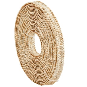 13.12 Yards Wheat Straw Ribbon for Hat Making 0.83 Inch Wide Straw Braid Ribbon for Hat Making DIY Craft Accessories Blanched Almond Color