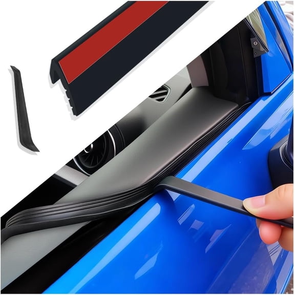 13.12Ft Weather Stripping Window Seal Strip with Trim ,Soundproof V-Shape Window Weather Stripping for Water & Dust ,Self-Adhesive Rubber Seal Strip