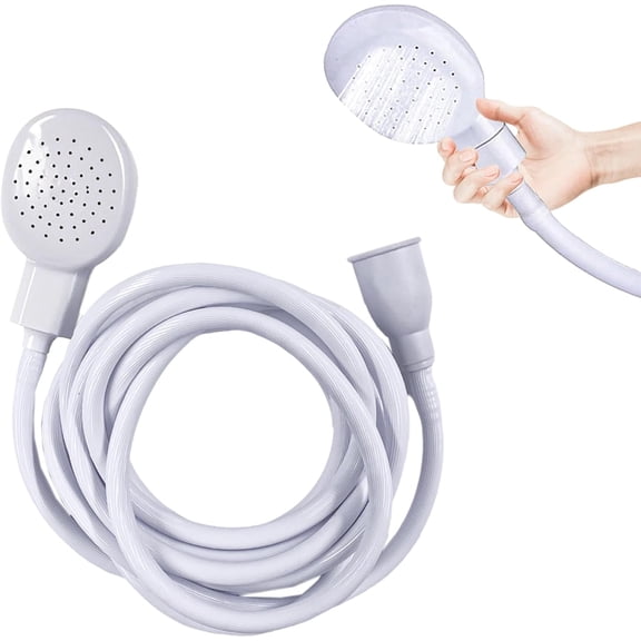 13.12ft/4m Sink Spray Hose, Portable Shampoo Sprayer, Handheld Faucet Shower Head Spray Hose for Bathing Baby, Pets, Washing Hair, Rinsing Vegetables, Utility Sink