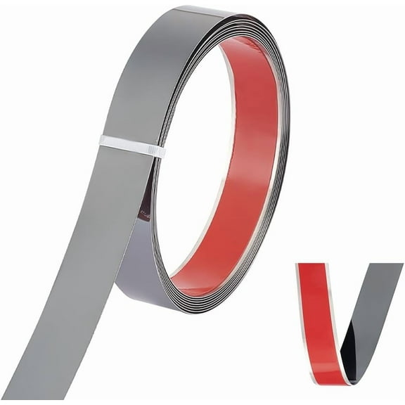 13.12ft Peel and Stick Trim Wall Molding Trim Black Stainless Steel Self-Adhesive Flexible Molding Trim Molding Wall Trim Ceiling Molding Trim Molding for Wall Mirror Furniture Door Stainless Steel