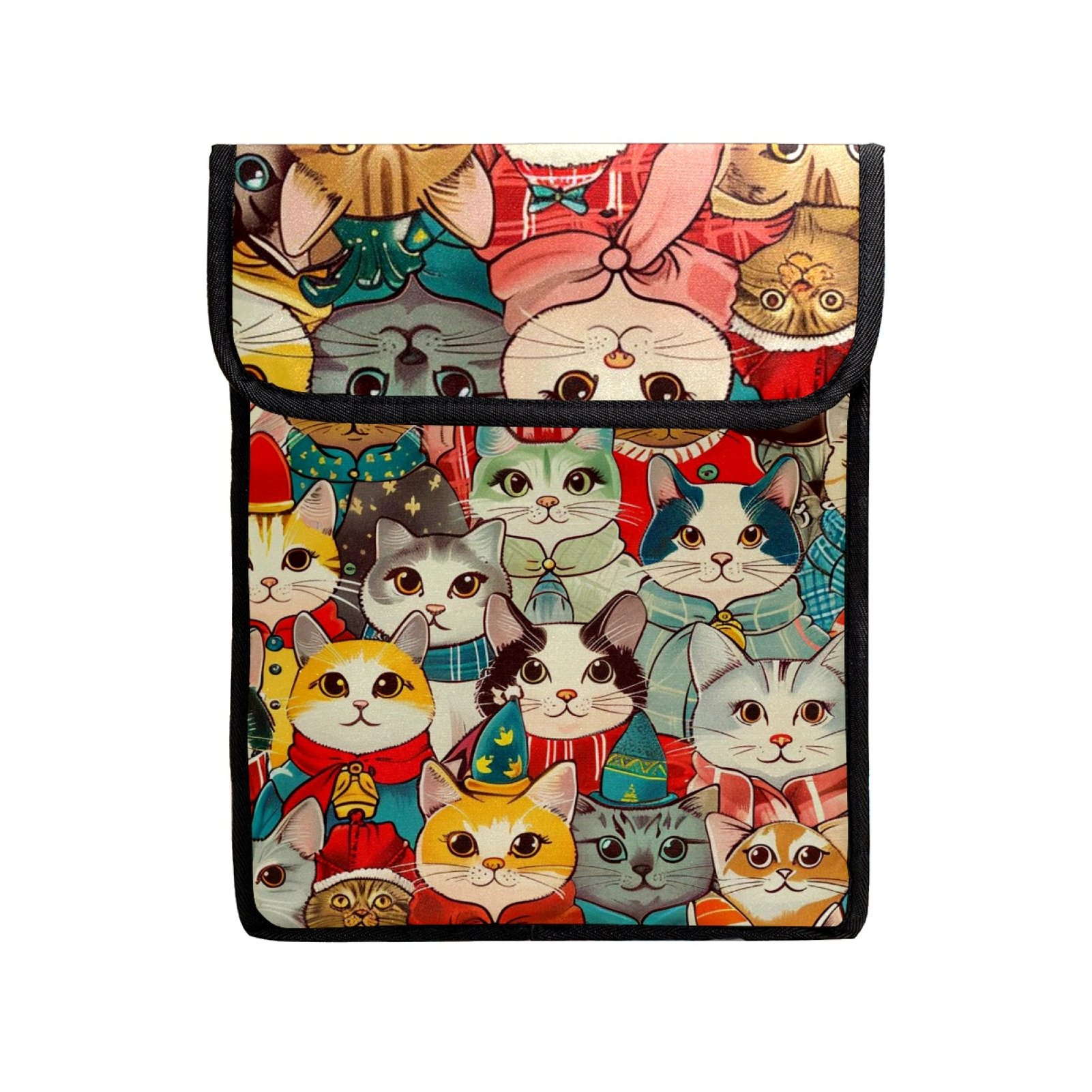1313.3 Inch Laptop Sleeve Compatible Laptop Case, Colorful Cats Lovely