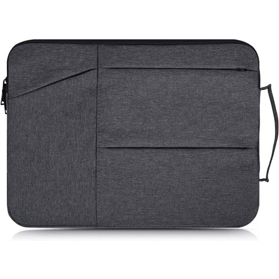 13-13.3 inch Laptop Sleeve Waterproof Shockproof Laptop Case Compatible MacBook Pro/MacBook Air,Acer Chromebook R 13,Dell XPS 13/Inspiron 13,LG Gram 13.3",Lenovo Asus HP Notebook Tablet Bag, Dark Gray