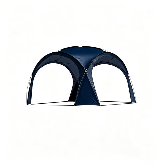 13×13×7ft Large Dome Canopy Tent, 8-12 Person UPF50+ Sun Shade with PU3000 Waterproof, 210D Oxford Fabric Gazebo with Fiberglass Poles for Camping, Backyard & Parties