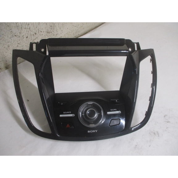 Pre-Owned 13 14 15 16 Ford Escape C-Max Sony Radio Control Panel OEM LKQ - Verify Specific Vehicle Fitment In Description - (Good)