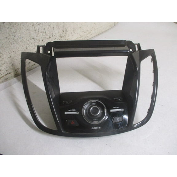 Pre-Owned 13 14 15 16 Ford Escape C-Max Sony Radio Stereo Control Panel OEM LKQ - Verify Specific Vehicle Fitment In Description - (Good)