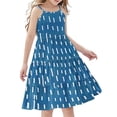 thumbnail image 1 of 13-14 Years Girls Sleeveless Elegant Floral Lace A-line Flared Swing Party Dress for 3-12 Years Kid, 1 of 7