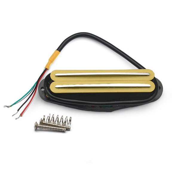 13-14K High Output Alnico 5 Mini Humbucker for ST Single Size Pickup Double Coil Pickup Electric Guitar Replacement Multi Colour