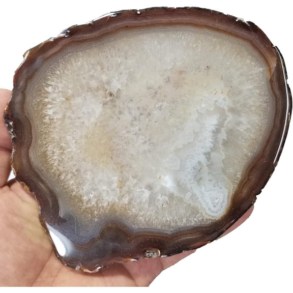 13-15cm Natural Crystal Gem Stone Rough Agate Slice for Agate Specimen Nature Stones