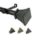 thumbnail image 1 of 13/16" Dia Adjustable 120-170" Amara Curtain Rod in Black, 1 of 3