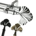 thumbnail image 1 of 13/16" Dia Adjustable 28-48 inch Double Curtain Rod with Ireland Finials - Satin Nickel,(4772-285), 1 of 3