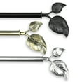 thumbnail image 1 of 13/16" Dia Adjustable 48-84 inch Curtain Rod with Parnika Finials - Satin Nickel,(4833-485), 1 of 3