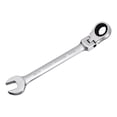 thumbnail image 1 of 13/16" Flex-Head Ratcheting Combination Wrench SAE 72 Teeth 12 Point Ratchet Box Ended Spanner Tools, Cr-V, 1 of 5