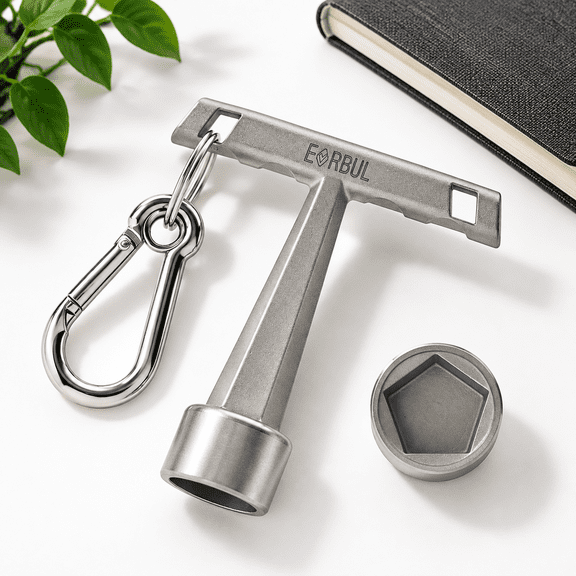 13/16 Inch Pentagon Curb Box Key Wrench for Water Meter Pit Lids