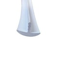 thumbnail image 1 of 13/16" White T Molding Flexible Gap Edge Trim - RV, Travel Trailer, Boat, Marine, and Home Application (White, 75 ft), 1 of 2
