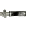 thumbnail image 1 of Contemporary Home Living 126.5" Satin Silver Contemporary Window Curtain Rod, 1 of 2