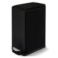 13.2 Gal Slim kitchen Trash Can with Lid, 50L Stainless Steel Garbage