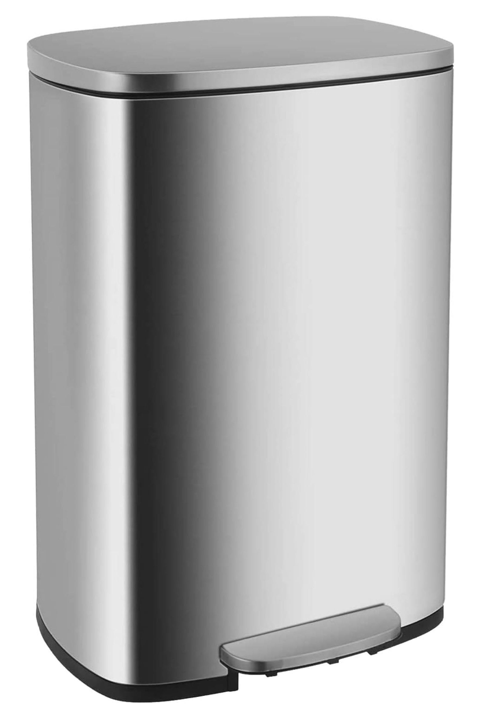 13.2 Gallon(50L) Trash Can, Fingerprint Proof Stainless Steel Kitchen