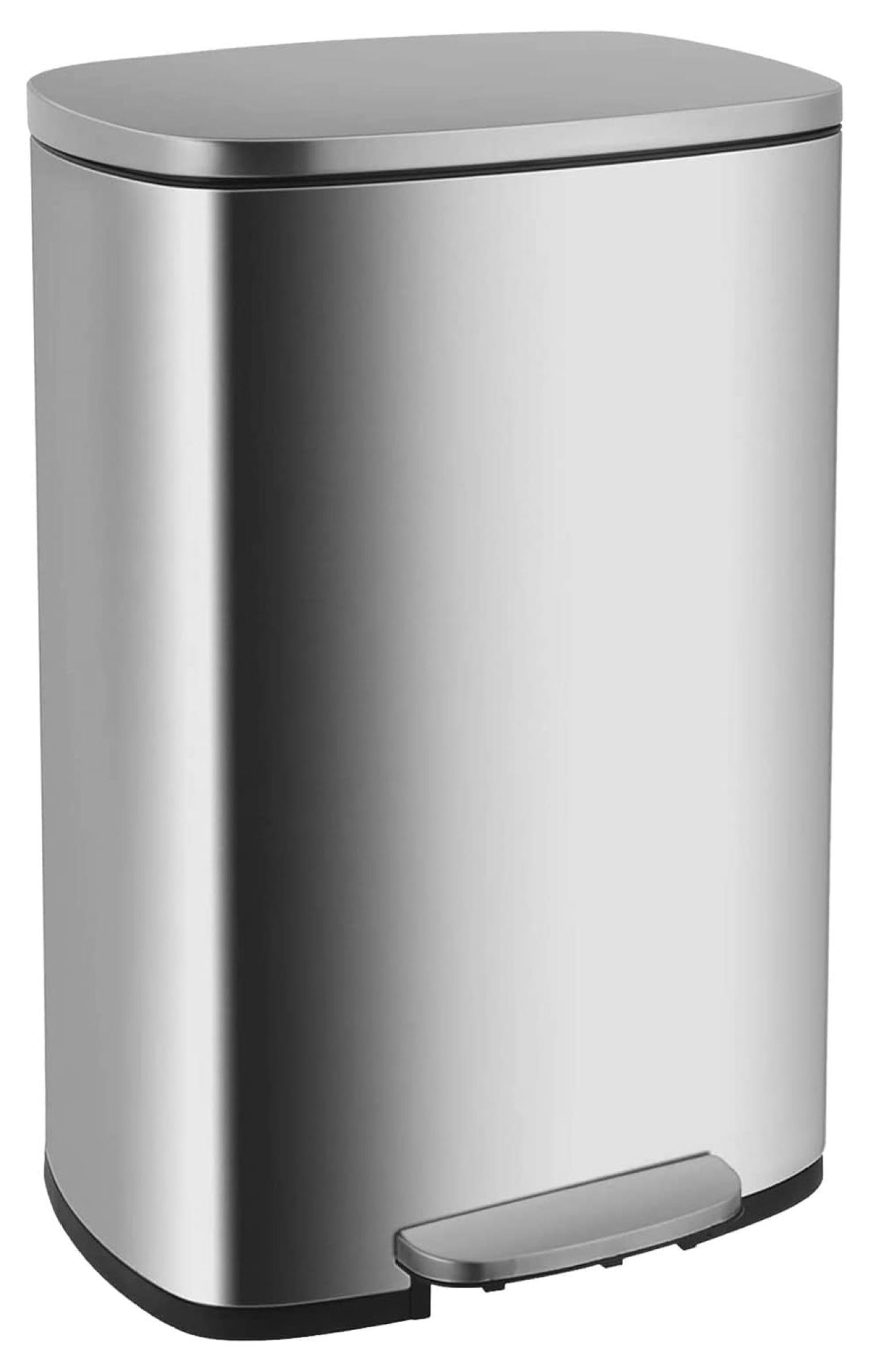 13.2 Gallon(50L) Trash Can, Fingerprint Proof Stainless Steel Kitchen