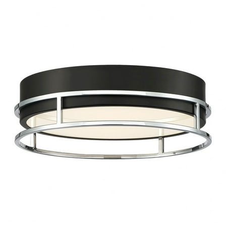 Eurofase Lighting - Grafice - 13.25 Inch 20W LED Small Flush Mount-Chrome Finish