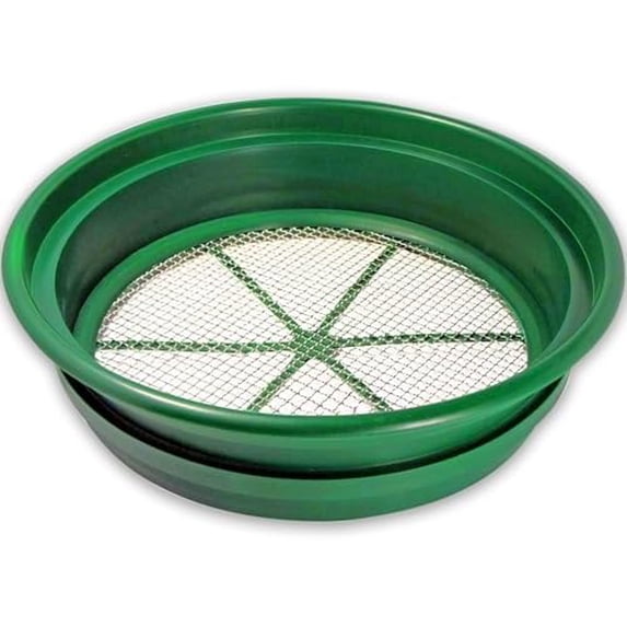 13.25 Inch Wide Stackable Classifier Gold Prospecting Pan - 1/8 Inch ...