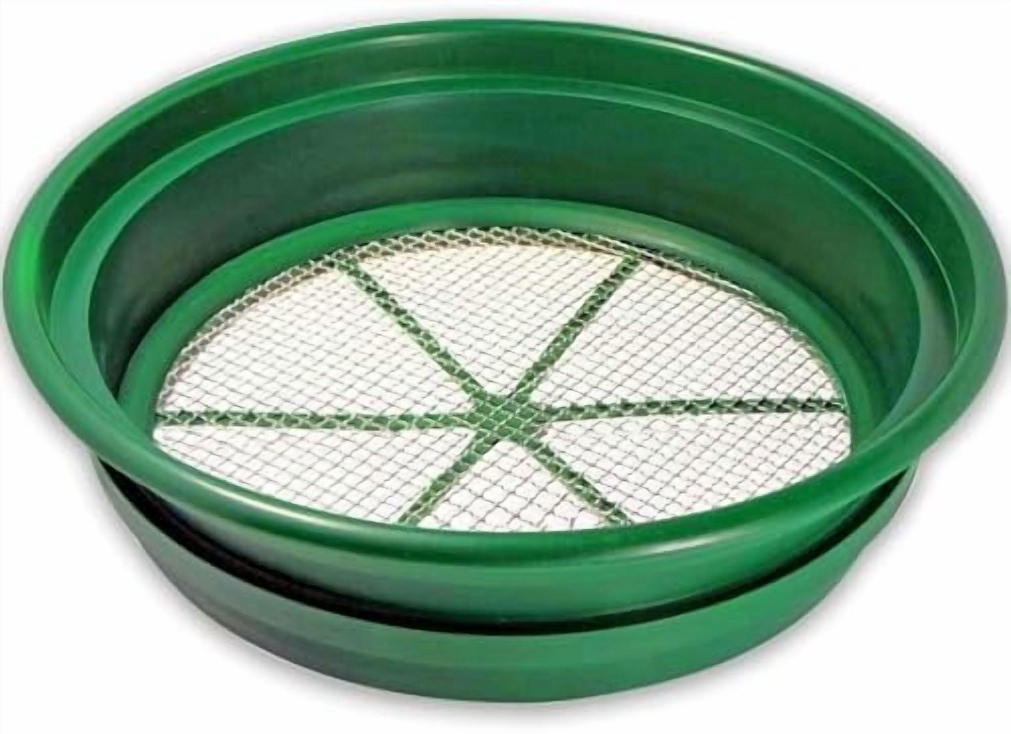 13.25 Inch Wide Stackable Classifier Gold Prospecting Pan - 1/8 Inch ...