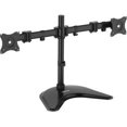 thumbnail image 1 of 13 - 27 in. Articulating Monitor Dual Arm Table Top Mount, Black, 1 of 1
