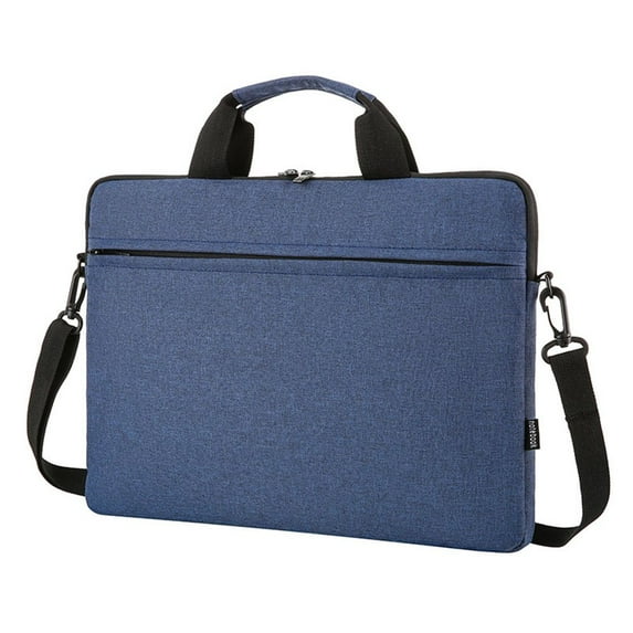 13.3 14 15.6 inch Ultra Thin Laptop Handbag Sleeve Case Notebook Cover Pouch Shoulder Bag for Lenovo HP Dell Asus for Samsung (Navy Blue,14 inch)