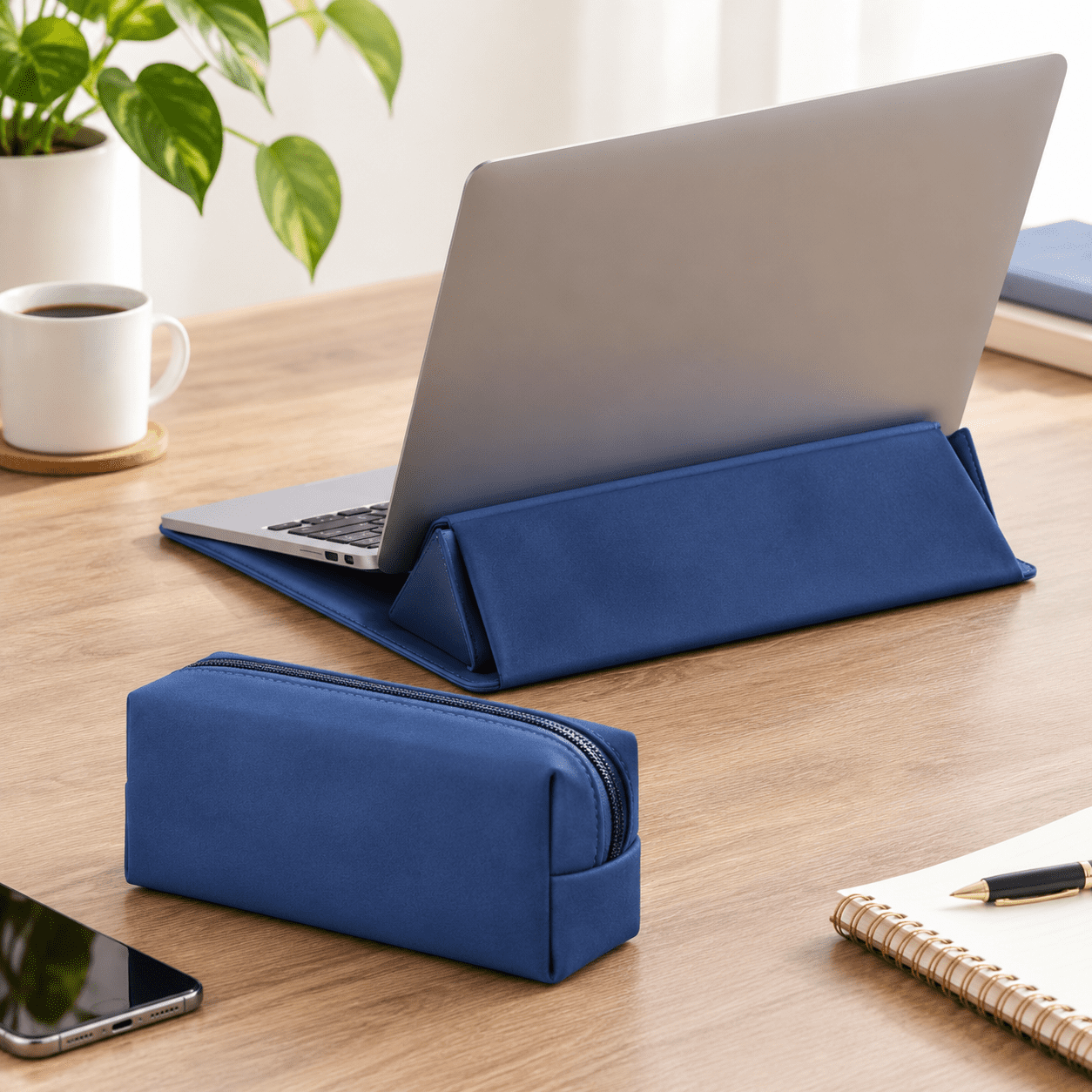 13.3-14 Inch Laptop Case Sleeve With Stand Feature Klein Blue - Walmart.com