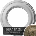 thumbnail image 1 of 13 3/4"OD x 2 3/4"ID x 3"P Asa Ceiling Medallion (Fits Canopies up to 4 1/2"), Hand-Painted Ultra Pure White, 1 of 14