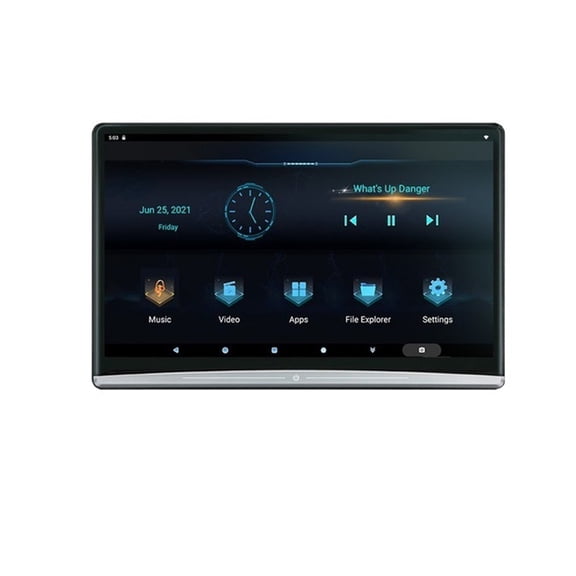 13.3 Inch Car TV Headrest Monitor Touch Screen 4K 1080P Automobile Rear Seat Display Multimedia Car Video Players ,Stereo Speakers