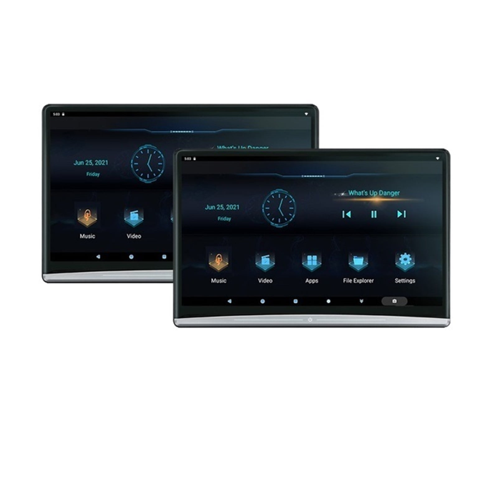 13.3 Inch Car TV Headrest Monitor Touch Screen 4K 1080P Automobile Rear ...