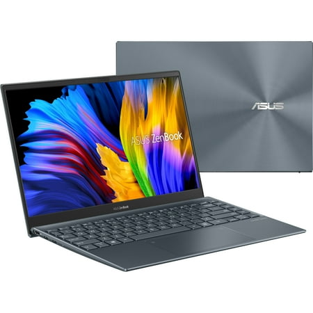 Asus ZenBook 13 13.3" Full HD Laptop, Intel Core i7 i7-1165G7, 512GB SSD, Windows 11 Home, UX325EA-EH71