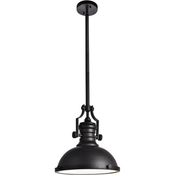 13.3 x 13 in. Eamon 1 Light Oil Rubbed Bronze Pendant