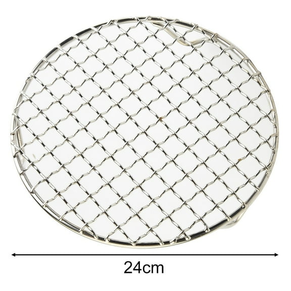 13-35cm Round Cooling Rack 201 Stainless Wire Oven Grill Sheet Multifunctional Round Cooling Baking Rack Kitchen Barbecue Tools