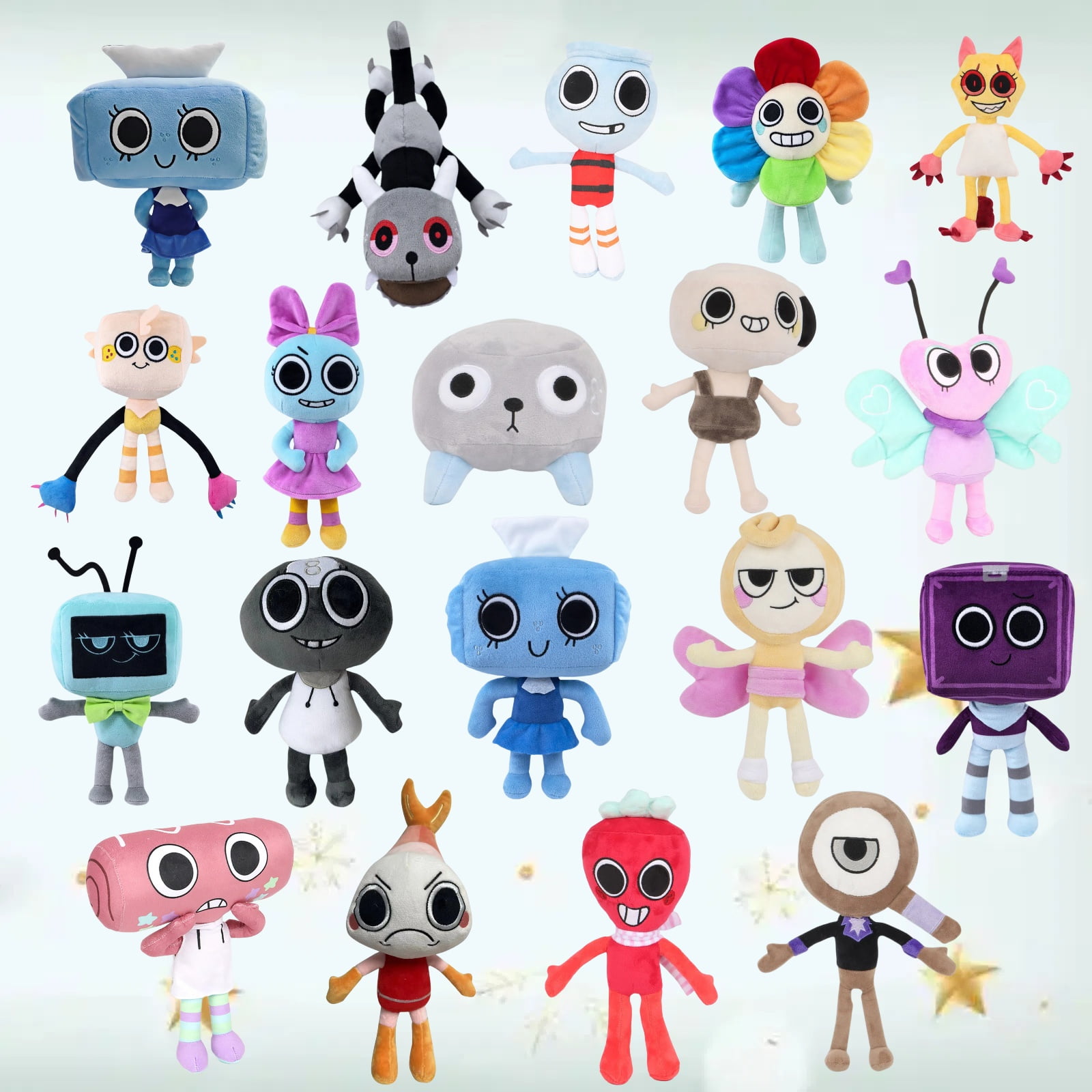 13.39" Dandy's World Plush PoppyToys: Poppy Plush, the Colorful Game