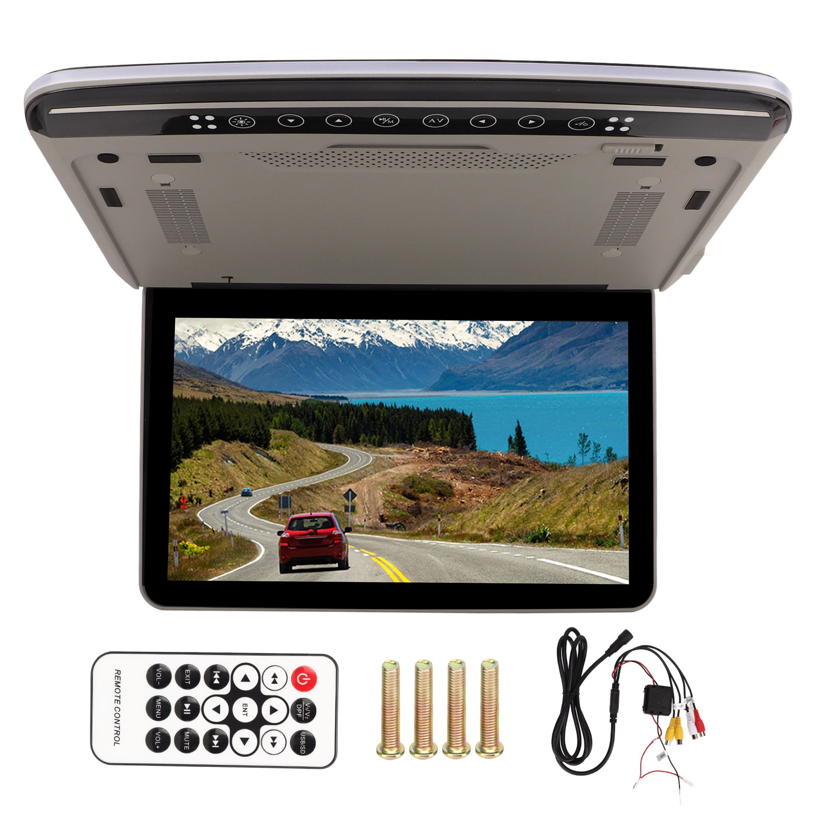 13.3in 1080P High Definition Car Overhead Monitor Screen with Dual