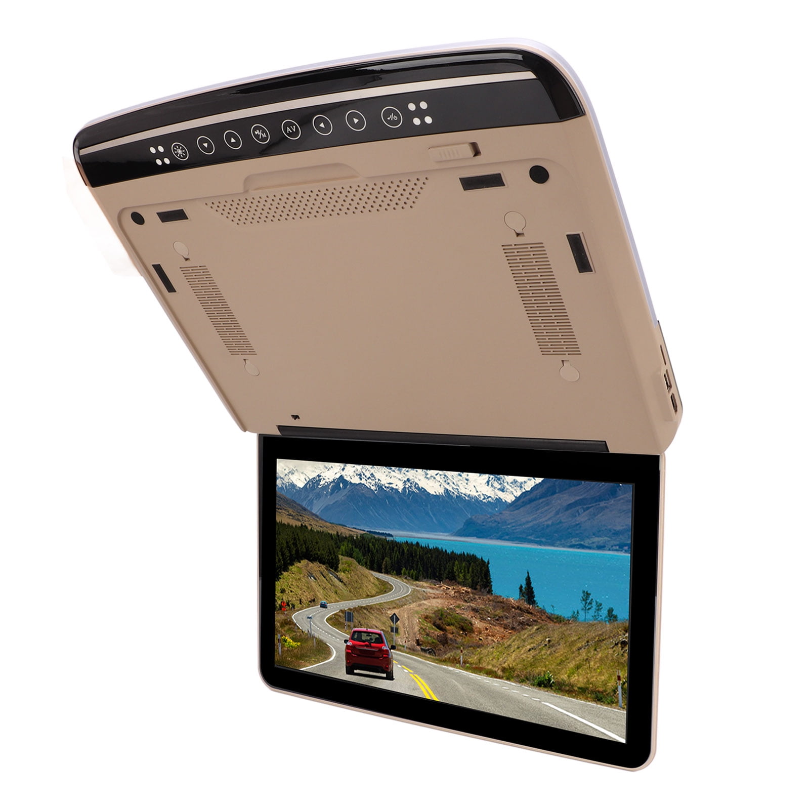 13.3inch Car Roof Mointor, 1080P Video IPS HD Digital Widescreen Ultra