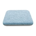 thumbnail image 1 of 13.4 Inch Non-Slip Dining Chair Cushion - Removable Linen Foam Seat Pad for Kitchen/Office/Car (Sky Blue)​, 1 of 6