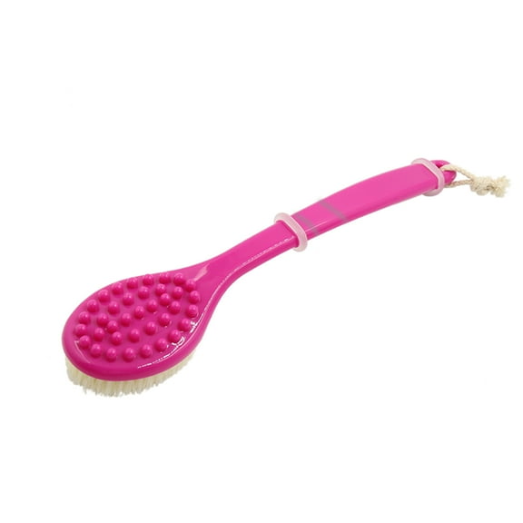 13.4 Long Handle Soft Bristle  Bath Brush Shower Scrubber Massager