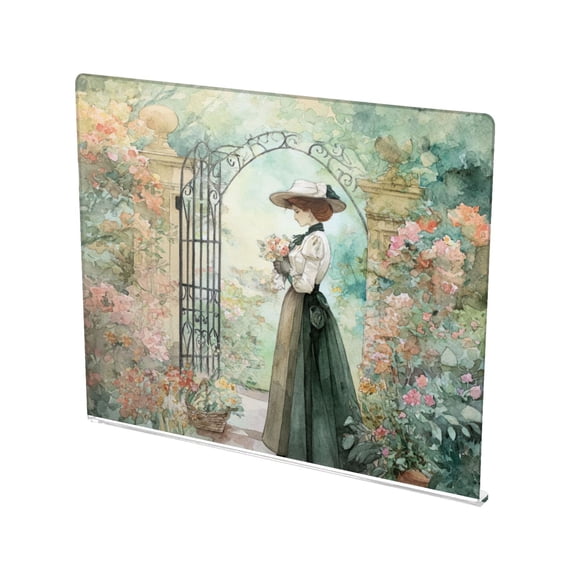 13.4" x 16.5" Food-Grade Acrylic Cutting Board Non-Slip Kitchen Chopping Board A Victorian Lady
