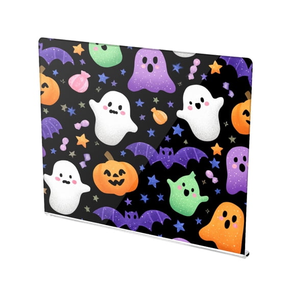 13.4" x 16.5" Food-Grade Acrylic Cutting Board Non-Slip Kitchen Chopping Board Various Ghost Shapes