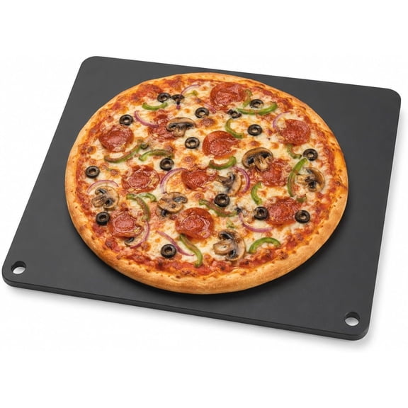 13.4"x16" Square Pizza Steel for Oven - 8mm Thick Carbon Steel Baking Sheet