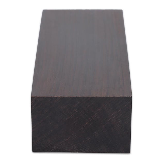 Ebony Wood Lumber Blank - 12x4x2.5cm Black Ebony For Instrument Inlays, Tool Handles, Crafts & DIY Projects