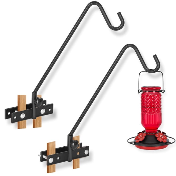 13.5 Inch Vertical Railing Deck Hooks 2 Pack Outdoor Hanging Accessory