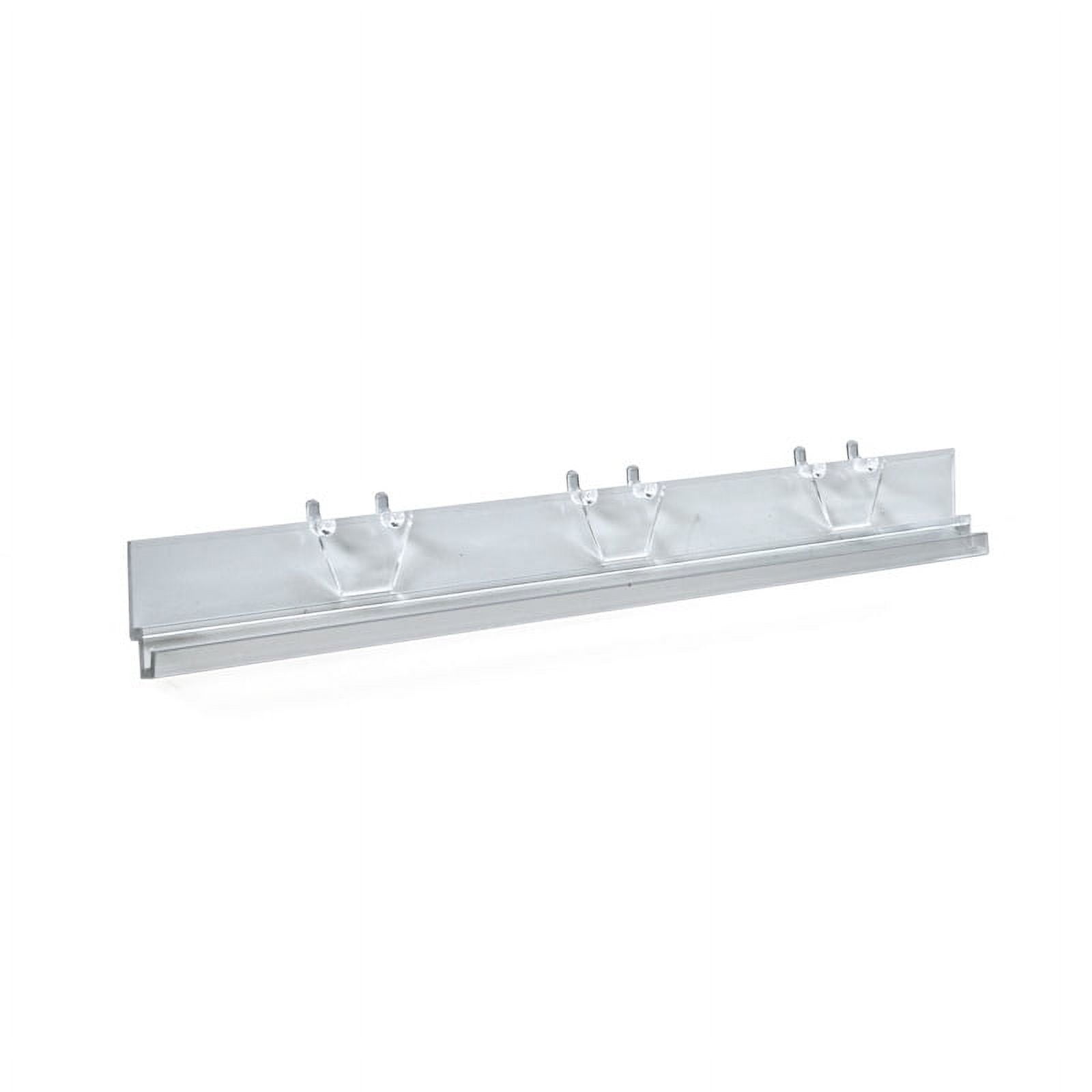 Clear Acrylic 13.5" J-Bar System for Countertop
