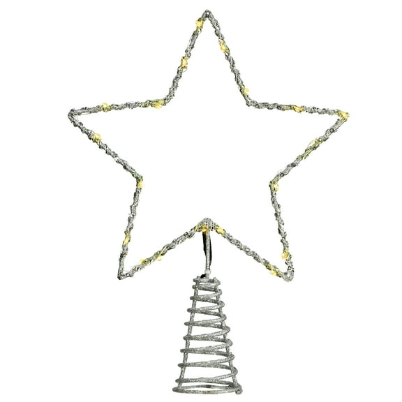 13.5" Open Star Tree Top for Artificial Trees with Dual Color Lights