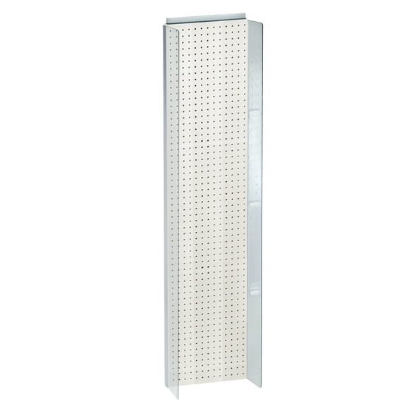 13.5"W x 60"H Pegboard Powerwing Display